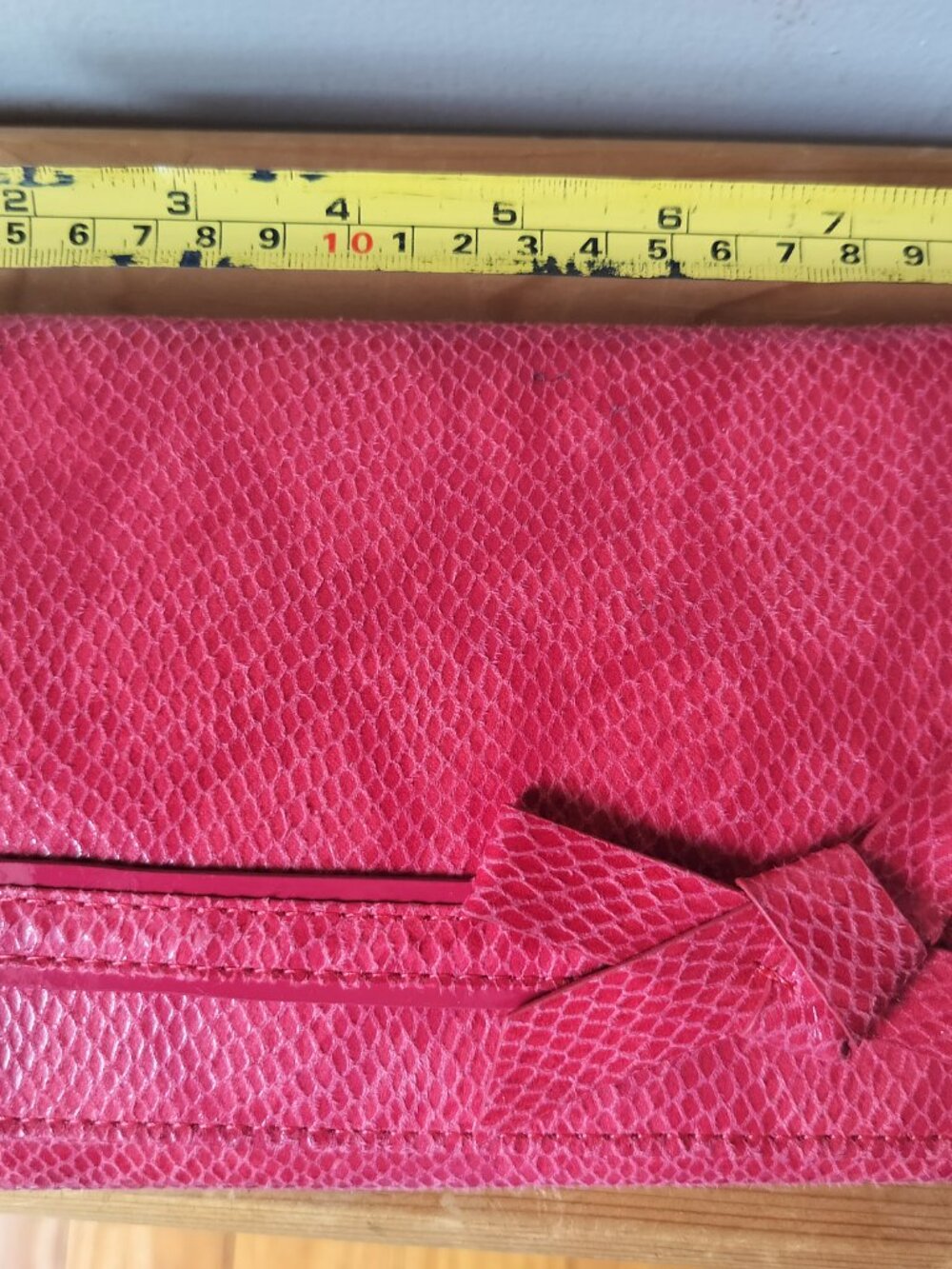 Pink Salmon Color Clutch/Purse - Picture 5 of 6
